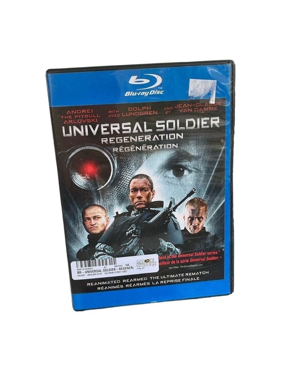 Universal Soldier: Regeneration Blu-ray Disc